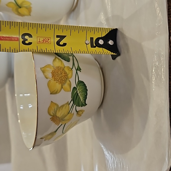 3 pc Wedgwood "King cup" pattern Teapot with Cream and Sugar. - Picture 11 of 15
